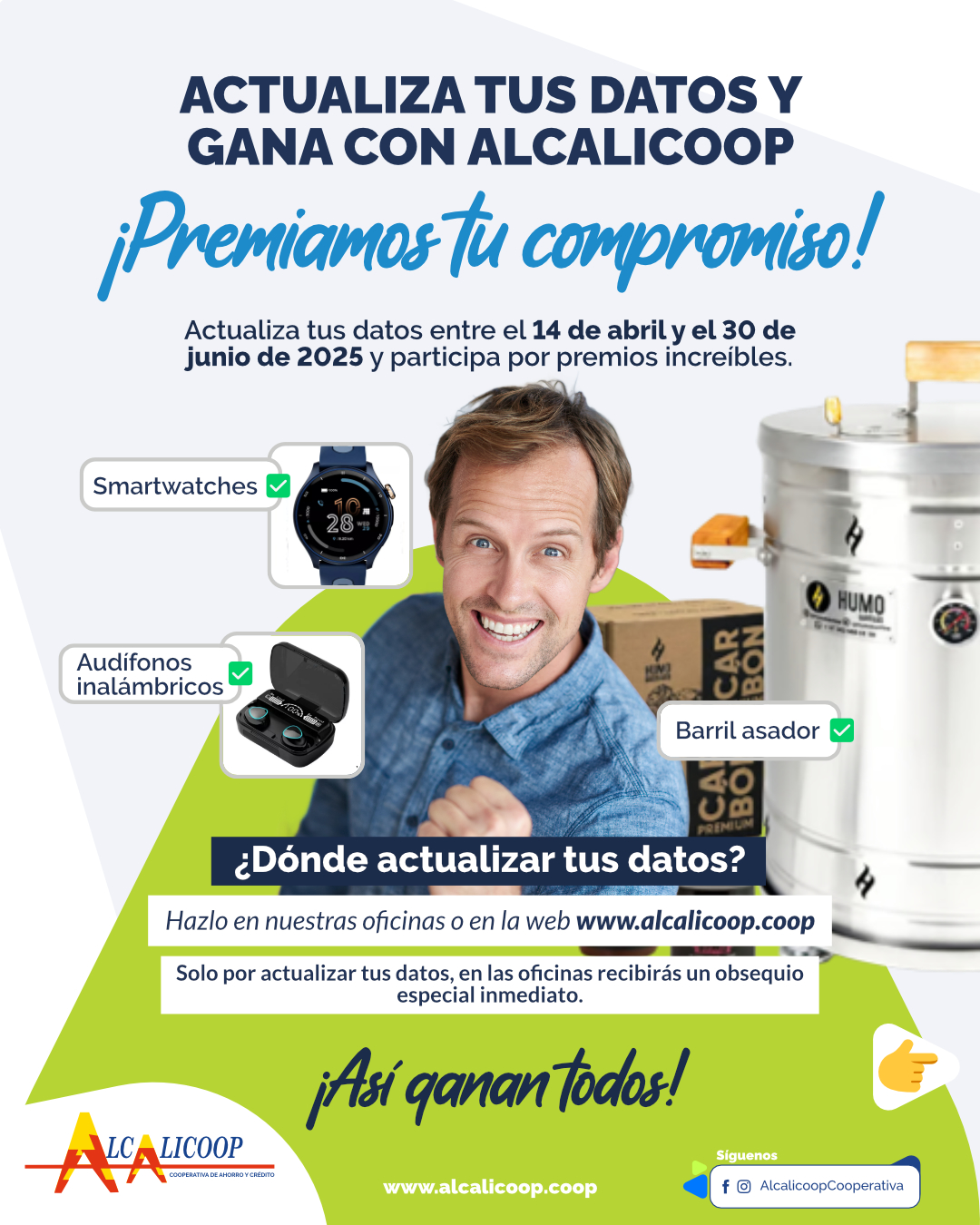 Actualización de datos